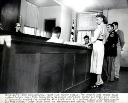 Sheila “The Peeler” Ryan A press photo showing a