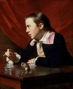 century18:  John Singleton Copley Boy with Squirrel 