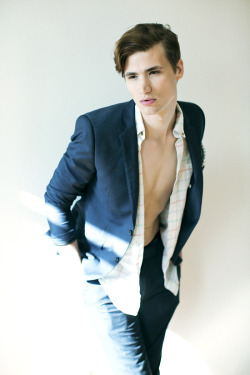 nicecleanwhite:  Michael Basquette @ Wilson Model MGMT Eric