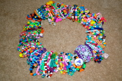 cheap-bliss:  My kandi belt! Because single kandi is awesome