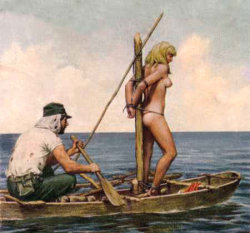 spiritualbdsm:  Today’s theme is nautical … a man, his mast,