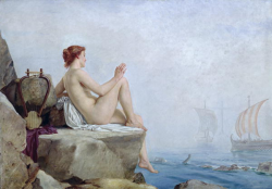 blissdreaming:    The Siren (1888) Leeds City Art Gallery | artwork by