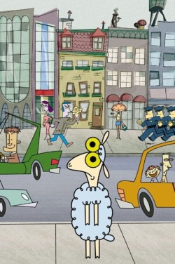 ohmymemories:  Sheep en la gran ciudad. 