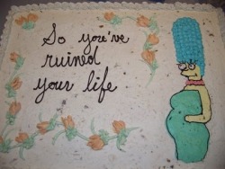 cloesy:  homercakes:  Homer’s not in this cake, but Homer was