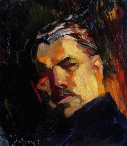 brazenswing:  János Vaszary (Hungarian, 1867-1938), Self-Portrait.
