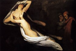 snowce:  Ary Scheffer, Francesca de Rimini from Dante’s Inferno, 1835