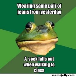 memejelly:  Foul Bachelor Frog: Just Keep Walking 