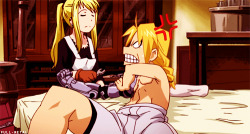 full-metal:  Edward: What the hell Winry… I TOLD YOU TO WARN