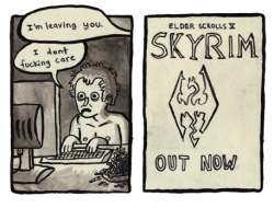 thethirstydude:  NOW BACK TO SKYRIM 