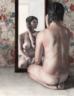 art-mirrors-art:  Megan Roodenrys - Leo (2001)