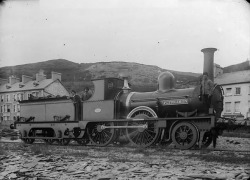 tanzzdreamer:  Plynlimon locomotive engine, Cambrian railway