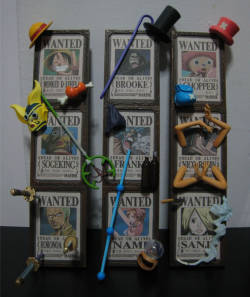 littletinydots:  One Piece Wanted Poster Cards + Stuffs (their