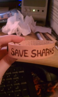 thetinkertailor:  For a special shark lover in my life. Have