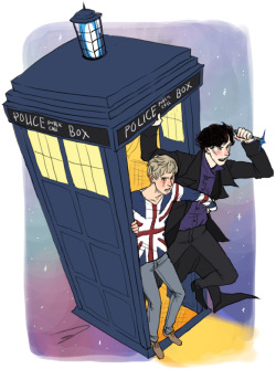 INCOMING WHOLOCK pennandemrys: Could  you draw Sherlock and John