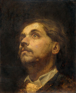 the-paintrist:  themainloop:  Matthijs Maris, Portrait of his