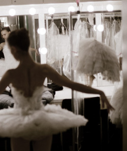  natalie portman shot by autumn de wilde backstage of black swan