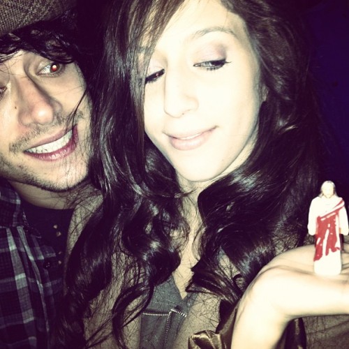 Tiny Christ and @XCorvus777 (Taken with Instagram at Cole’s)