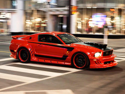 Red Mist Mustang