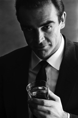 toninetica:  Sean Connery, 1962 Advertising Shoot For Smirnoff Vodka