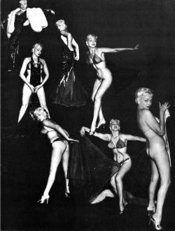 Zorita A page published in the 1964 magazine entitled: &lsquo;A Pictorial History of BURLESQUE: from A to Z&rsquo;..