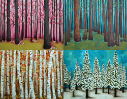 cassket:  Four new paintings available for sale by Bird in the