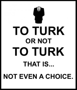 turk-tips:  Choices are a luxury we can’t afford. 