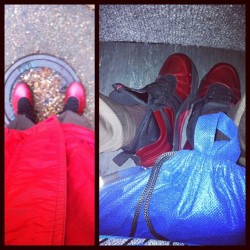 #Todayskicks #Sneakerholics Bakin foam boots x dress slacks for