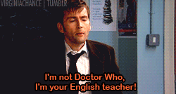 hogwartians:  virginiachance:  You look like Doctor Who though! [x]
