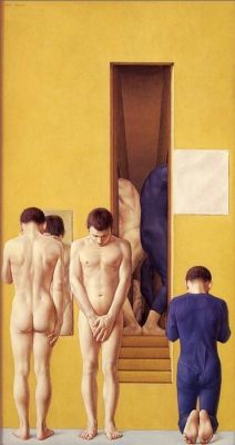 100artistsbook: Jared French, Evasion, 1947 