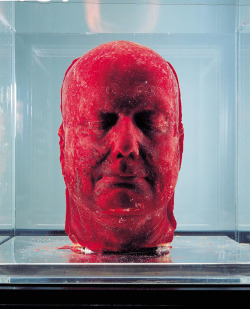 worshipseitan:  This is Marc Quinn’s most famous piece of work, Self,made