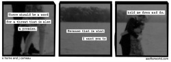 softerworld:  A Softer World: 743 (I love you) 