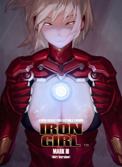 fyeahsuperheroes:  sunnytigers:  Iron Girl. ;)  That’s a nice