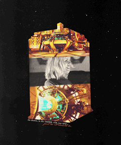  The Doctor, in the TARDIS, with Rose Tyler. Just the way it