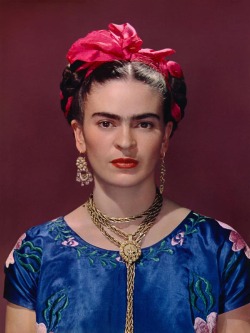 iiridescent:  bad—moon:  Frida Kahlo “I was born a bitch.