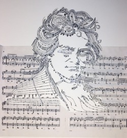 coloredmondays:  Beethoven in Music by Erika Iris Simmons Using