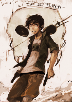 aspookyenglishman:  dayuun:  venting through painting ooc fifteen