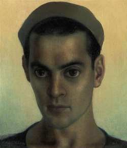  Pavel Tchelitchew Portrait of Nicholas MagallanesOil on canvas1937