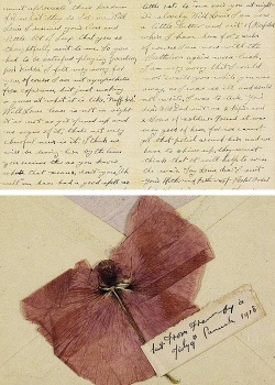 interwar:  Soldier’s letter to his wife written while on active