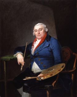 loquaciousconnoisseur:  Philippe Jacques de Loutherbourg Self-Portrait