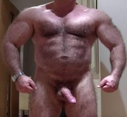 Sexy brawny Bear Doug. Such a hot man!