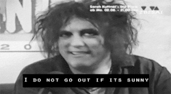  Robert Smith and I are one. 