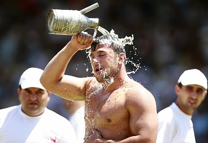 betsywantsalotofthings:  futilejubilee:  ponywithafez:   astropolice:  aglaja:  thebeefmaster:  Turkish oil wrestling - probably the best sport ever invented. From: The Beefmaster - http://thebeefmaster.tumblr.com/  well  reblogging again because I went