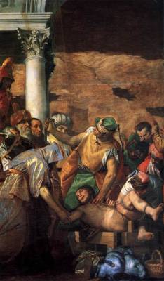 deadsunflower:  Paolo Veronese, Martyrdom of St Sebastian (detail),