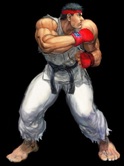 abobobo:  Concept art for Street Fighter IV (Dimps/Capcom, 2008).