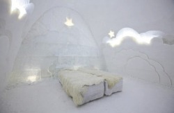 rosettes:  Ice Hotel in Finland 