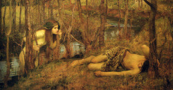 fuckyeahpreraphaelites:  A NaiadJ. W. Waterhouse1893 