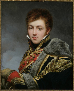 necspenecmetu:  Antoine-Jean Gros, Portrait of Count Honore de