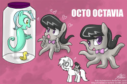 This was mentioned in the Livestream of Octavia being a octopus.