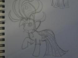 A preview of my next pony drawing I should get back to drawing