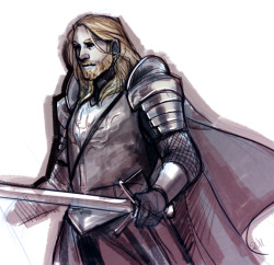 balphesian:  Finally got around to doodling Thoromir! For Kay.